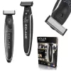 Adler AD 2922 conjunto de corte de cabelo, sem fios, lâminas de aço inoxidável, 4 acessórios, 45 min de autonomia, base de carregamento