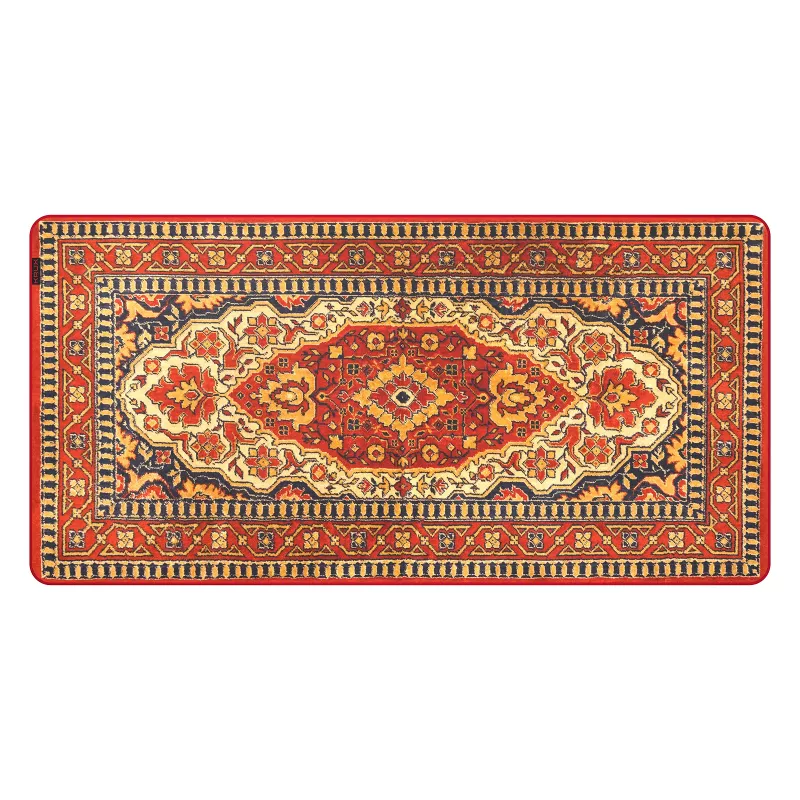 Tapete de rato gaming KRUX Space Carpet MAX - 900x400x3mm, tecido de baixo atrito, base de borracha antiderrapante, bordas costuradas