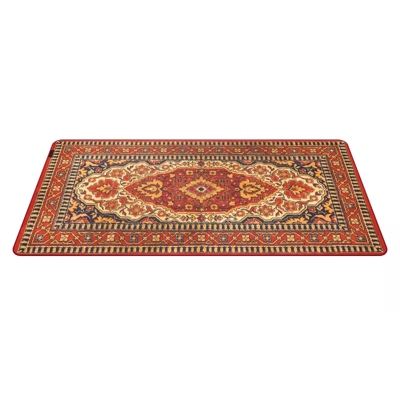 Tapete de rato gaming KRUX Space Carpet MAX - 900x400x3mm, tecido de baixo atrito, base de borracha antiderrapante, bordas costuradas