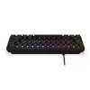 Teclado gaming mecânico KRUX Qara 60%, Outemu Red, preto, KRX0137