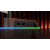 Suporte para headset KRUX Rivt com iluminação RGB, preto (KRXG003)