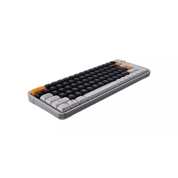 Teclado mecânico KRUX Zyro 75% Gateron Yellow Pro RGB preto