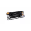 Teclado mecânico KRUX Zyro 75% Gateron Yellow Pro RGB preto