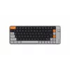 Teclado mecânico KRUX Zyro 75% Gateron Yellow Pro RGB preto