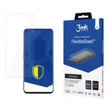 Película de proteção de ecrã 3MK FlexibleGlass para Realme GT 5G, pack de 1