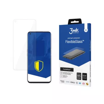 Película de proteção de ecrã 3MK FlexibleGlass para Realme GT 5G, pack de 1