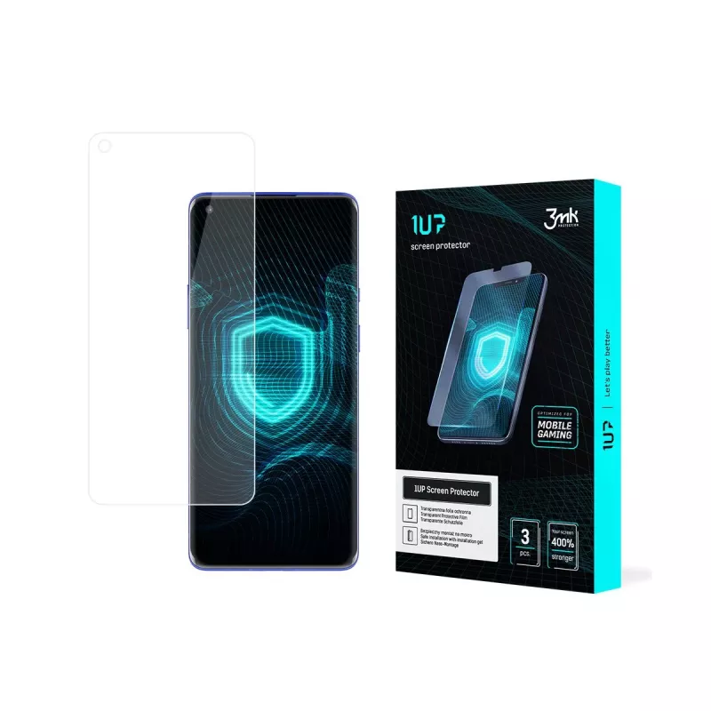 Película de proteção de ecrã gaming 3MK Folia 1UP OnePlus 8 5G (pack de 3)
