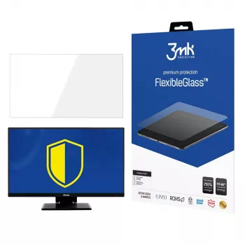 Protetor de ecrã em vidro híbrido 3MK FlexibleGlass para iiYama ProLite T2454MSC-B1AG (23,8