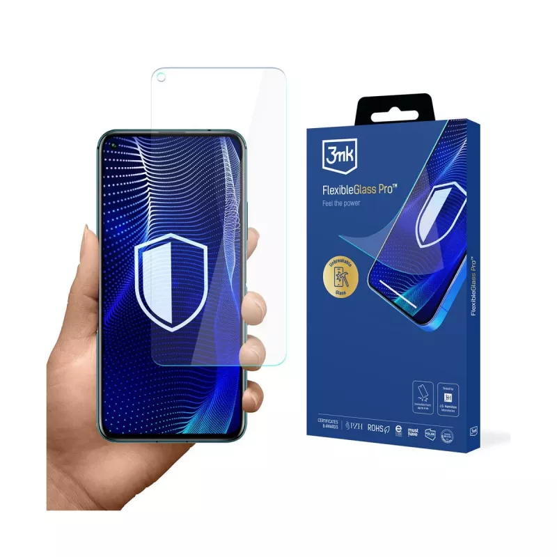 Película protetora de ecrã 3MK PROTECTION FlexibleGlass Pro para Huawei nova 5T