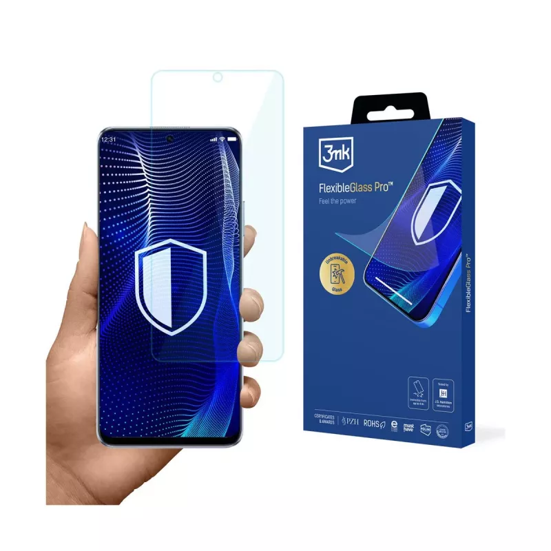 Película protetora de ecrã 3MK PROTECTION Huawei Nova Y90 FlexibleGlass Pro