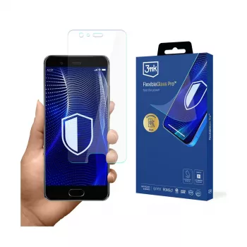 Película protetora de ecrã de vidro híbrido 3MK PROTECTION FlexibleGlass Pro para Huawei P10
