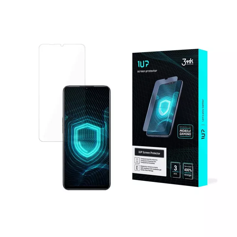 Película protetora de ecrã 3MK Protection 1UP Gaming para Oppo A78 5G (pack de 3)