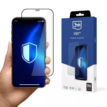 Protetor de ecrã em vidro temperado 3MK VibyGlass para Apple iPhone 12 Pro Max (6,7