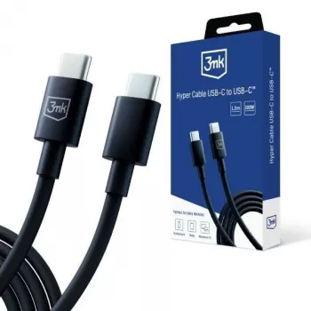 3mk Cabo Hyper C para C 100W 1,2m Preto