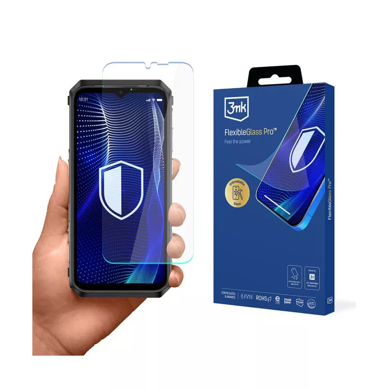 3MK PROTECTION Ulefone Power Armor 19 Película de Proteção FlexibleGlass Pro