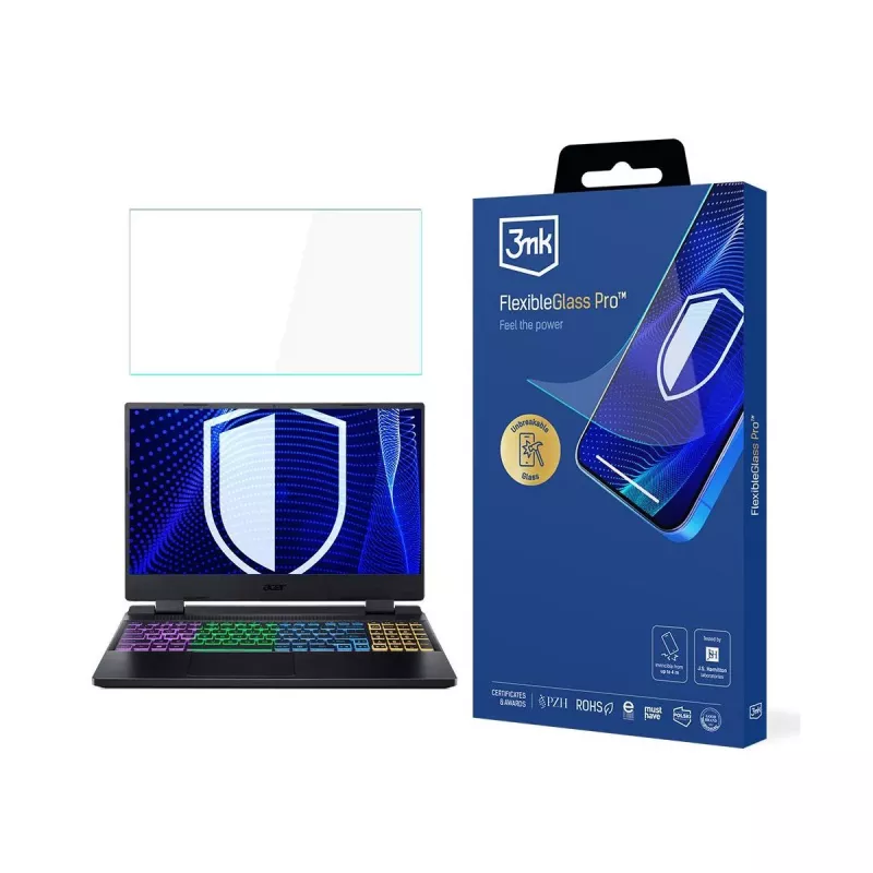 3MK PROTECTION Acer Nitro 5 15.6 - até 17 3mk FlexibleGlass Pro