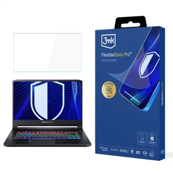 Película de proteção de ecrã 3MK PROTECTION FlexibleGlass Pro para Acer Predator Triton 500 (17,3
