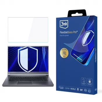 Película de proteção de ecrã 3MK PROTECTION FlexibleGlass Pro para Acer Predator Triton 500 SE 17,3