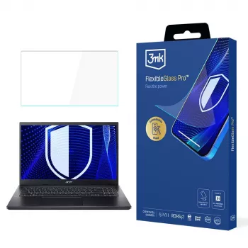 Película de proteção de ecrã 3MK PROTECTION FlexibleGlass Pro para Acer Aspire 7 - até 17