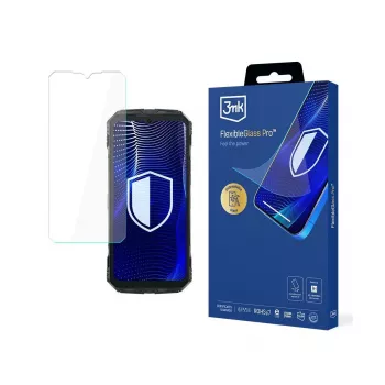 Película de proteção de ecrã em vidro híbrido 3MK PROTECTION FlexibleGlass Pro para Doogee S Punk