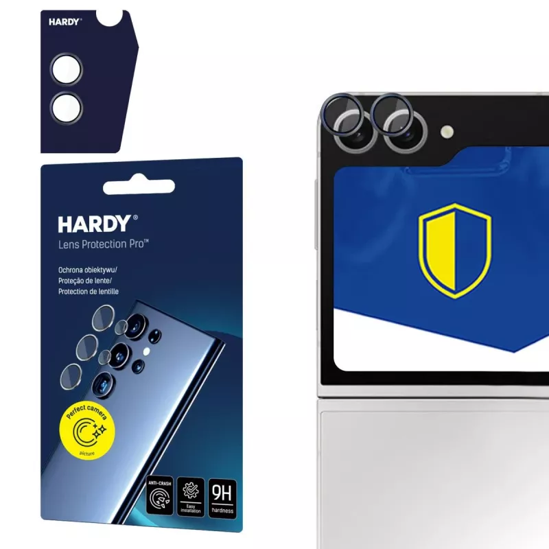 3MK PROTECTION Samsung Galaxy Z Flip 6 - HARDY Lens Protection Pro preto