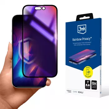Película de privacidade 3MK Rainbow para Apple iPhone 16 Plus