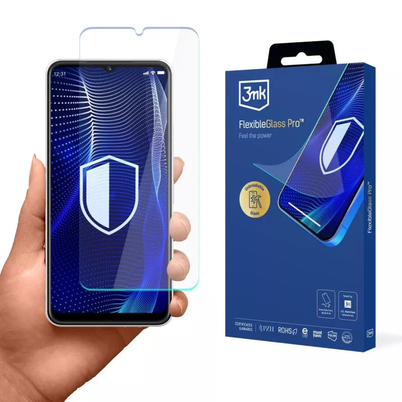 3MK PROTECTION Película de ecrã FlexibleGlass Pro para T-Mobile REVVL 7 5G
