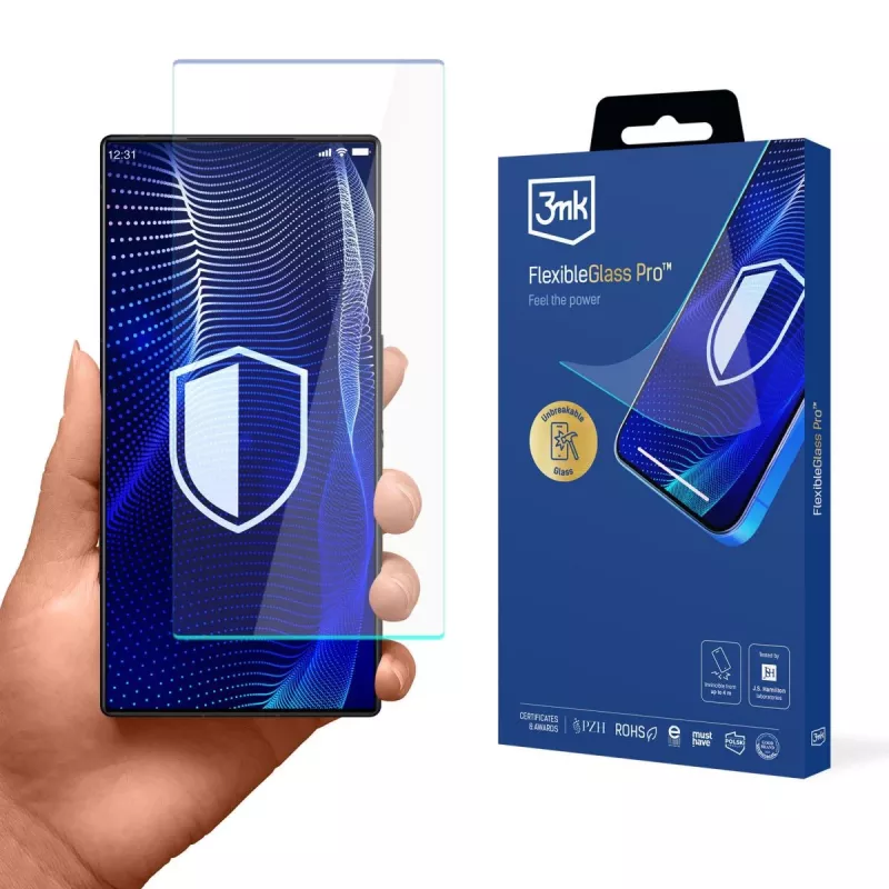 3MK PROTECTION Película de ecrã FlexibleGlass Pro Hybrid para Nubia Red Magic 9s Pro+