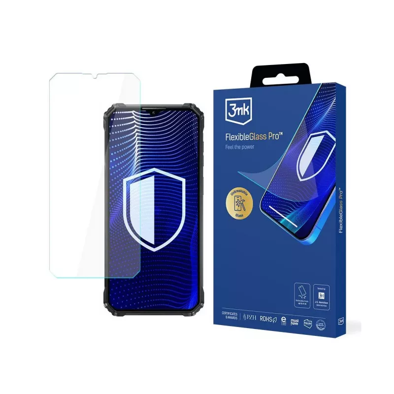 3MK PROTECTION Película de ecrã FlexibleGlass Pro Hybrid Glass para Oukitel WP36