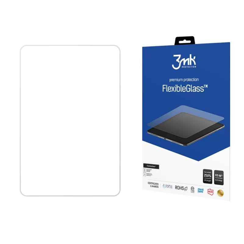3MK PROTECTION Película de ecrã FlexibleGlass para Cubot Tab 20 - Vidro híbrido, Dureza 7H, Cristalino