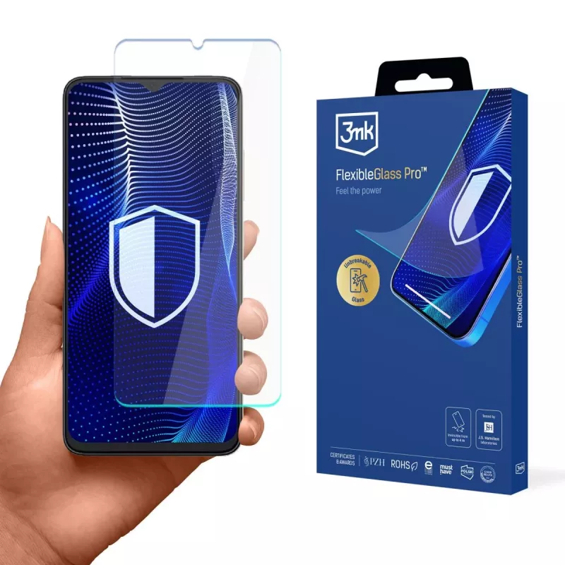 3MK PROTECTION Itel A06 película de proteção de ecrã FlexibleGlass Pro