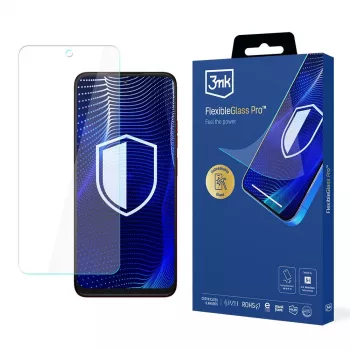 3MK PROTECTION Motorola Moto G35 5G - película de proteção de ecrã em vidro híbrido 3mk FlexibleGlass Pro