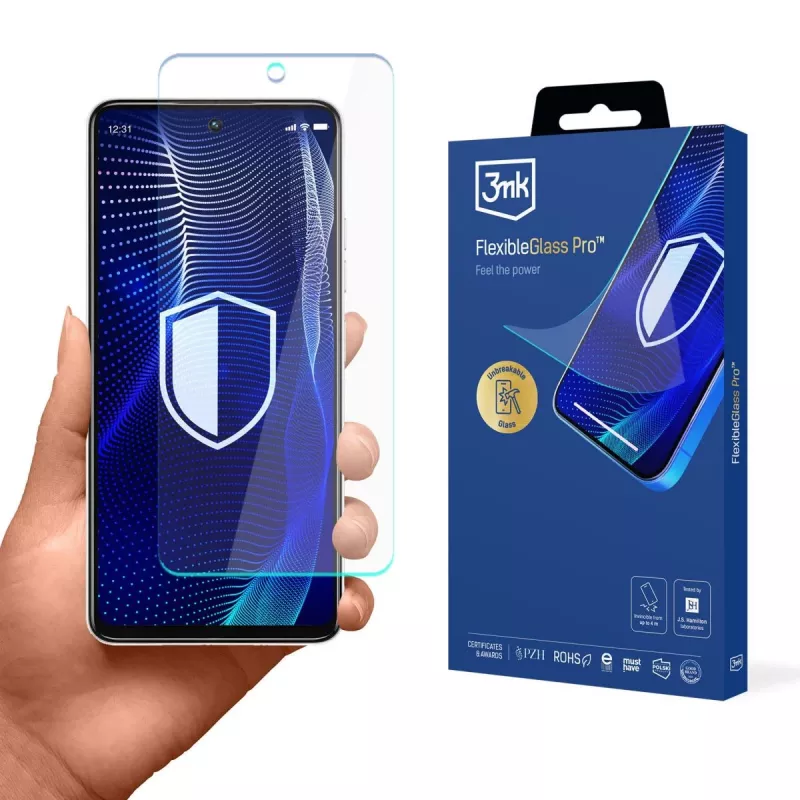 3MK PROTECTION Tecno Spark 30 - Protetor de ecrã 3mk FlexibleGlass Pro Hybrid Glass