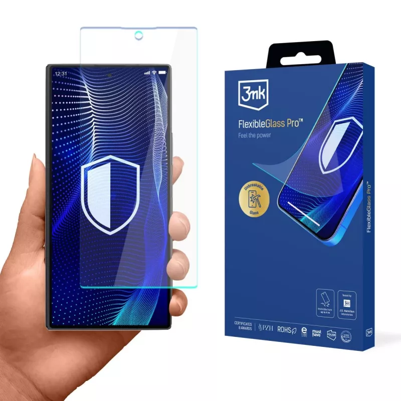3MK PROTECTION Samsung Galaxy Z Fold Special Edition (frente) - Película de proteção de ecrã 3mk FlexibleGlass Pro