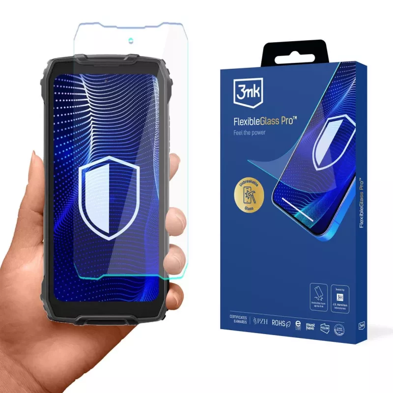 3MK PROTECTION Blackview BV7300 - Película de proteção de ecrã híbrida 3mk FlexibleGlass Pro