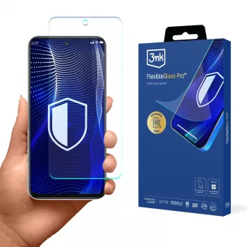 3MK PROTECTION Tecno Spark 30 5G - Película de proteção de ecrã de vidro híbrido 3mk FlexibleGlass Pro