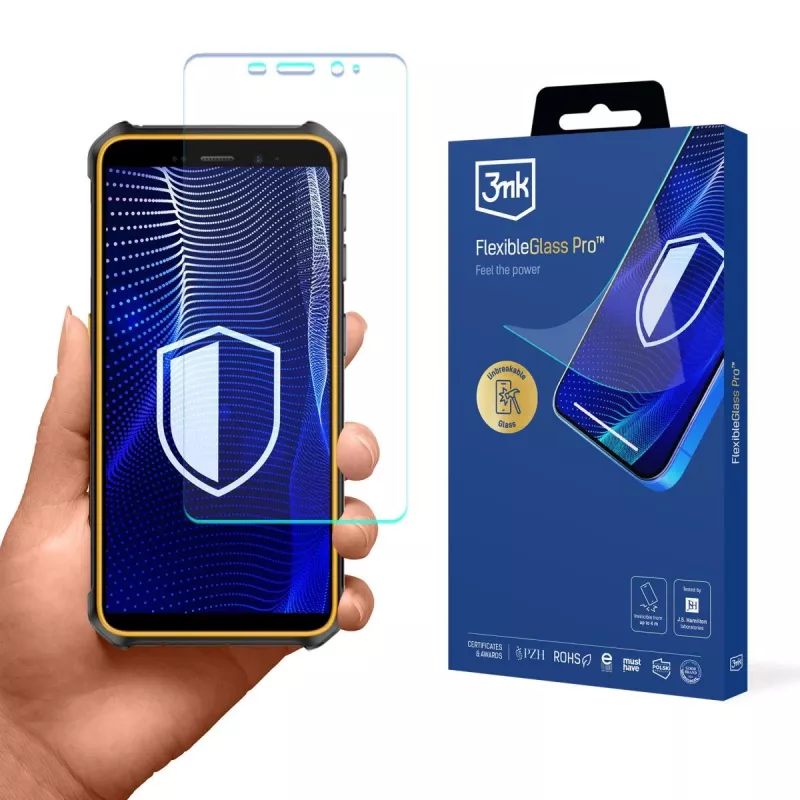 3MK PROTECTION Ulefone Armor X12 / X12 Pro - Película de proteção de ecrã 3mk FlexibleGlass Pro