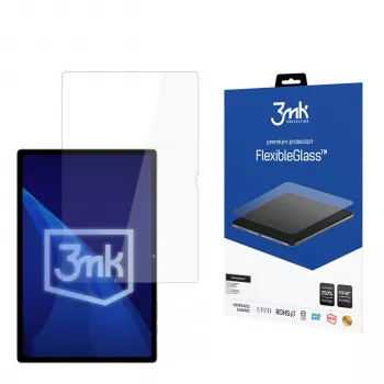 3MK PROTECTION película protetora de ecrã FlexibleGlass para Oukitel OKT3 (10,5 polegadas) - vidro híbrido, dureza 7H, antirriscos, revestimento oleofóbico