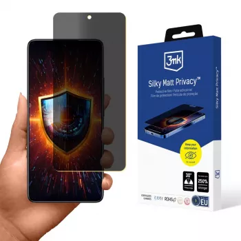 3MK Silk Matte película protetora de ecrã com privacidade para Xiaomi 14T