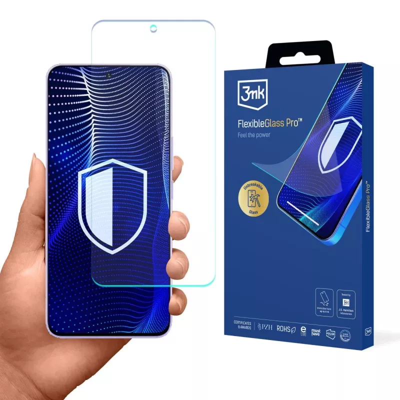 3MK PROTECTION Honor 300 - película protetora de ecrã em vidro híbrido 3mk FlexibleGlass Pro