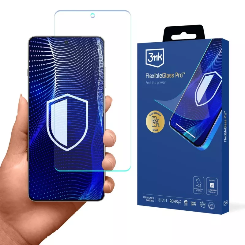 3MK PROTECTION OnePlus 13R - película protetora de ecrã híbrida 3mk FlexibleGlass Pro