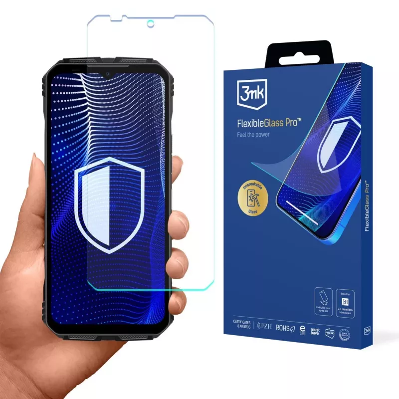 3MK PROTECTION Doogee V Max Pro película protetora de ecrã FlexibleGlass Pro