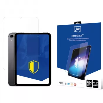 3mk película protetora de ecrã HardGlass em vidro temperado para Apple iPad Mini 6 / iPad Mini 7 (8,3 polegadas) - transparente