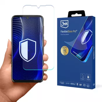 Motorola One Vision Plus - 3mk FlexibleGlass Pro protetor de ecrã de vidro híbrido