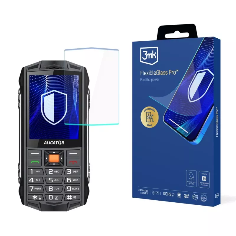 3MK PROTECTION Aligator R45 eXtremo - 3mk FlexibleGlass Pro protetor de ecrã de vidro híbrido