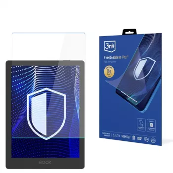 3MK PROTECTION FlexibleGlass Pro película de proteção de ecrã para Onyx Boox Poke 5 (até 8,3 polegadas) - transparente