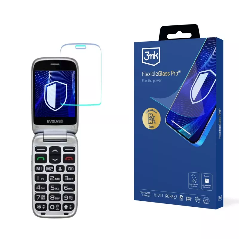 3MK PROTECTION Evolveo EasyPhone FS - 3mk FlexibleGlass Pro película protetora de ecrã