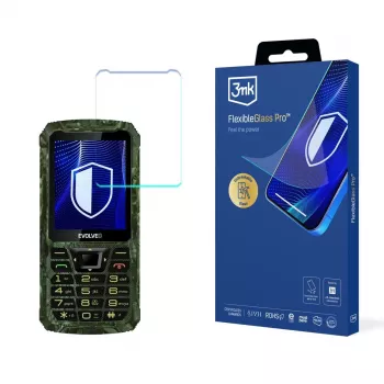 3MK PROTECTION Evolveo StrongPhone Z6 - Protetor de ecrã híbrido 3mk FlexibleGlass Pro