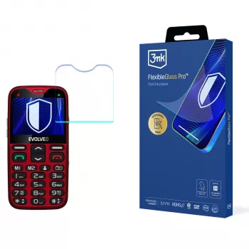 3MK PROTECTION Evolveo EasyPhone XG - Protetor de ecrã híbrido 3mk FlexibleGlass Pro