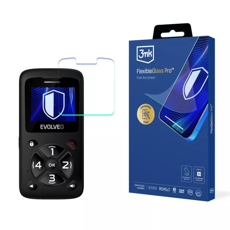 3MK PROTECTION Evolveo EasyPhone ID - Protetor de ecrã 3mk FlexibleGlass Pro